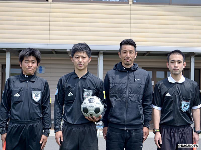 審判員も頑張っています 長野県サッカー協会