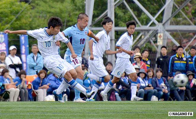 平成28年度 長野県高等学校総合体育大会サッカー競技大会（女子）準々決勝《試合結果》