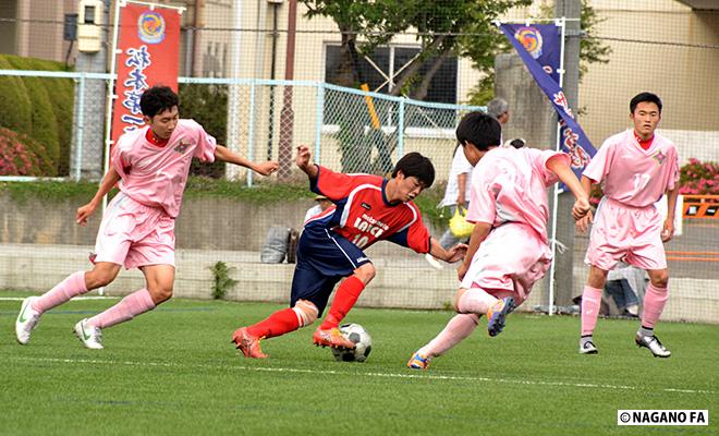 平成28年度 長野県高等学校総合体育大会サッカー競技大会２回戦 千曲市サッカー場会場《試合結果》