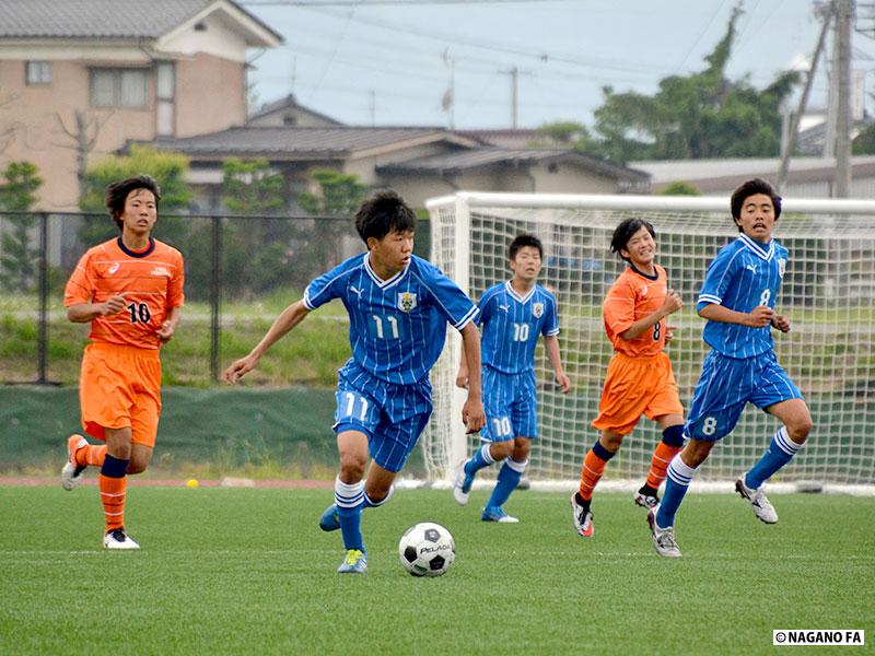 平成28年度 長野県高等学校総合体育大会サッカー競技大会1回戦 松商学園総合グラウンド会場 試合結果 長野県サッカー協会