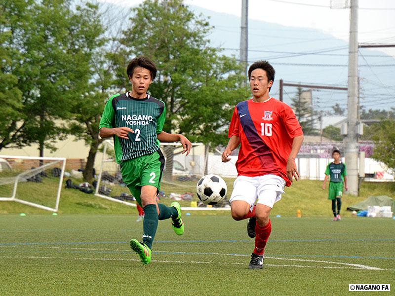 平成28年度 長野県高等学校総合体育大会サッカー競技大会1回戦 松本市サッカー場会場 試合結果 長野県サッカー協会