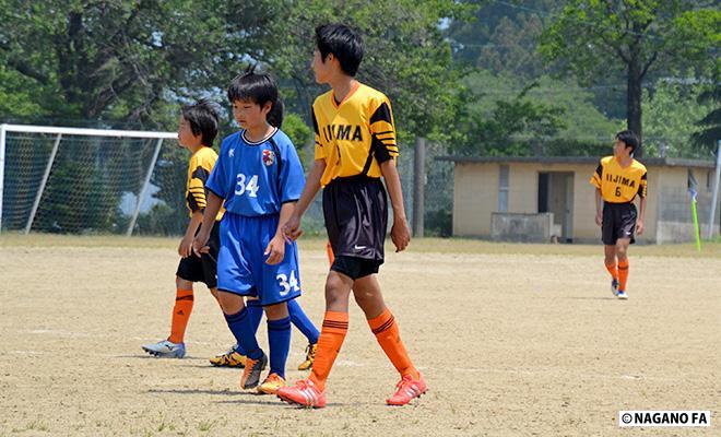 ビーチサッカークリニック（小学生）＠駒ケ根高原「森と水のアウトドア体験広場」