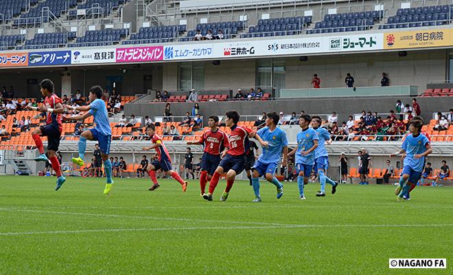 平成28年度　長野県高等学校総合体育大会（男子）準決勝第1試合《試合結果》