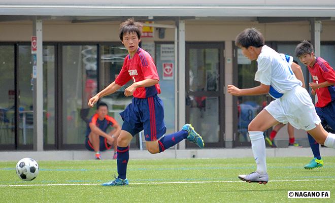 第55回県中学校総合体育大会夏季大会中信地区予選会 代表決定 試合結果 長野県サッカー協会