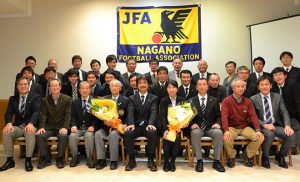 木下 俊さん が全国高等学校体育連盟サッカー専門部より表彰されました。