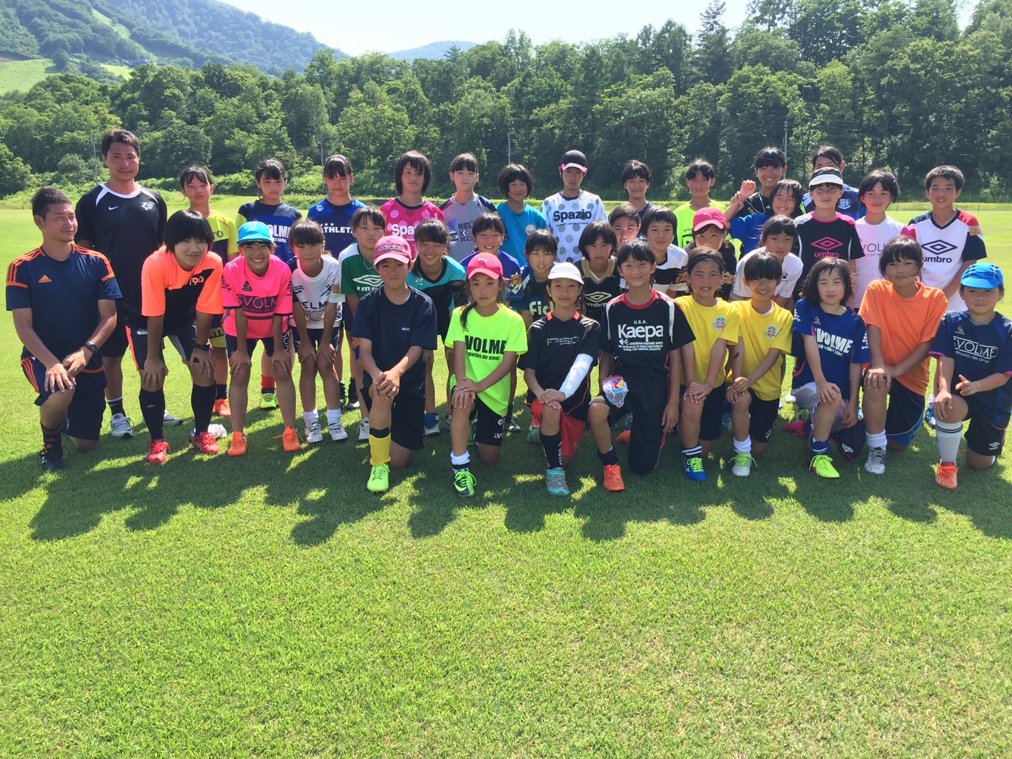 長野県u 12女子トレセン 木島平トレーニングキャンプ 開催報告 長野県サッカー協会